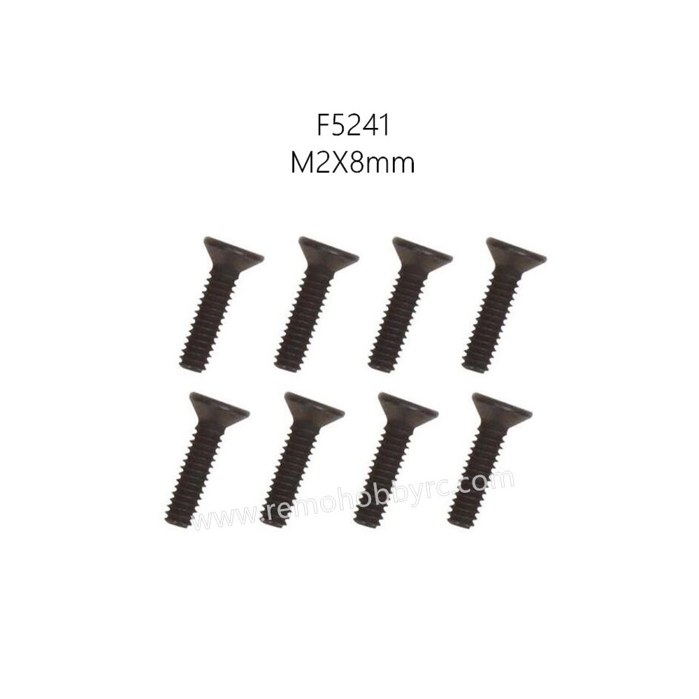 REMO HOBBY 1651 1/16 RC Car Parts Screws Countersunk (M2X8mm) F5241 REMO HOBBY 1651 1/16 RC Car Parts Screws Countersunk (M2X8mm) F5241