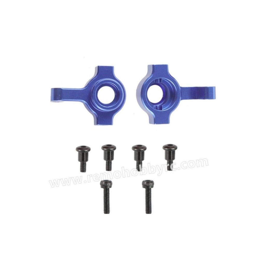 REMO HOBBY 1625 Brushless RC Truck Upgrade Parts Steering hubs A2507 (Alloy) blue REMO HOBBY 1625 Brushless RC Truck Upgrade Parts Steering hubs A2507 (Alloy) blue